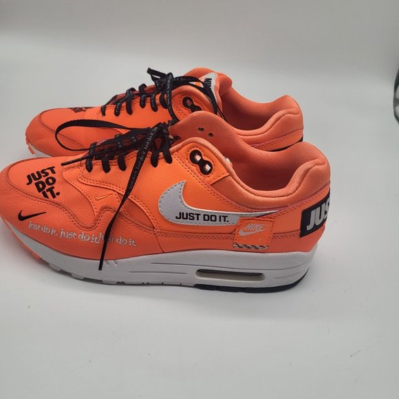 Nike Shoes - Nike Women's Air Max 1LX  Just Do It Orange/White Dunk Force 1 Plus SZ 7